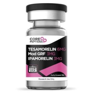 Tesamorelin peptide vial Buy Tesamorelin online Tesamorelin HGH boosting peptide